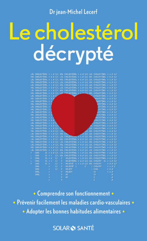 Couverture ebook de Le cholestérol décrypté, de Jean-Michel Lecerf