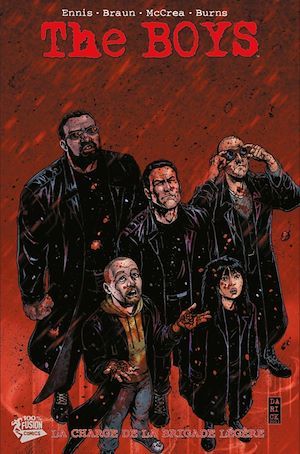 Couverture ebook de The Boys T18, de Garth Ennis, Russ Braun, Keith Burns, John Mccrea