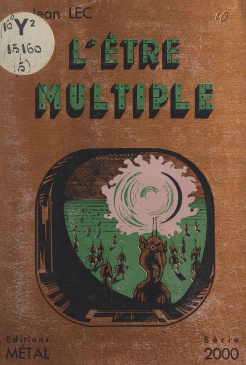 ebook cover of L'être multiple, by Jean Lec