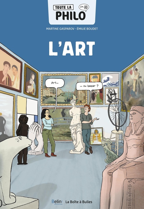ebook cover of Toute la philo en BD - L'art, by Martine Gasparov