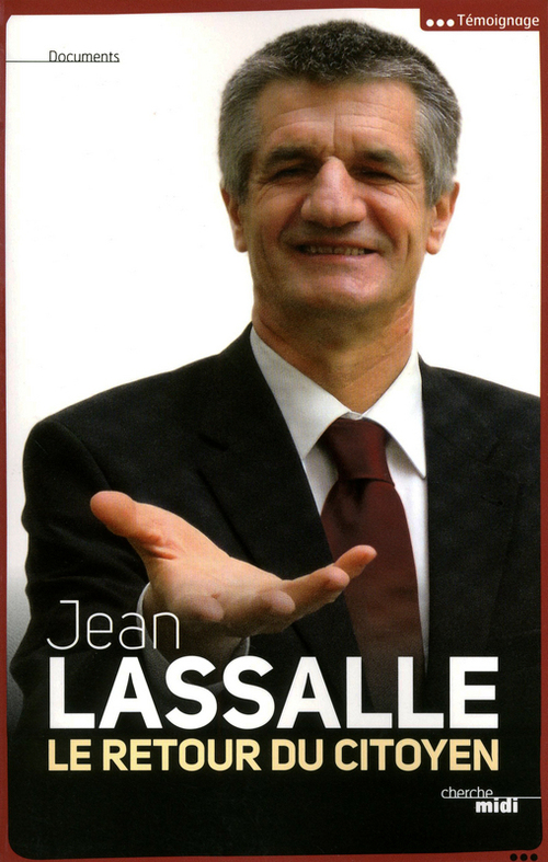 Couverture ebook de Le retour du citoyen, de Jean Lassalle