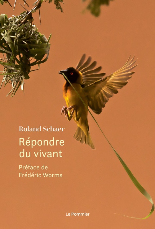 ebook cover of Répondre du vivant, by Roland Schaer