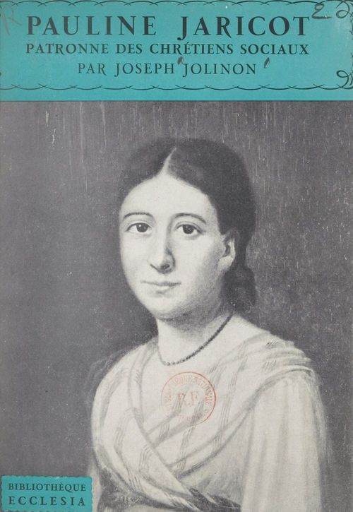 Couverture ebook de Pauline Jaricot, de Joseph Jolinon
