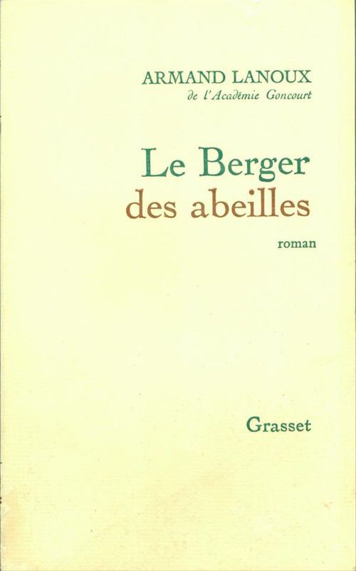 Couverture ebook de Le berger des abeilles, de Armand Lanoux