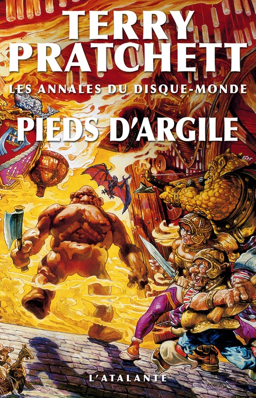 Couverture ebook de Pieds d'argile, de Pratchett Terry