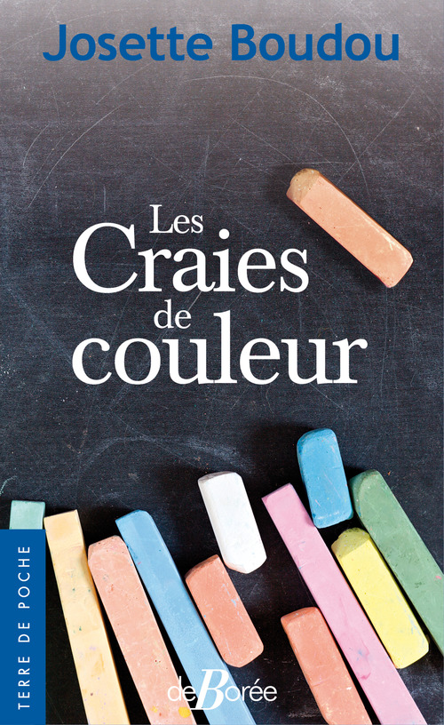 Couverture ebook de Les Craies de couleur, de Josette Boudou