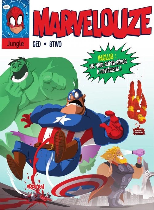 ebook cover of Marvelouze - Tome 1, by Ced