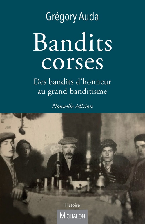 Couverture ebook de Bandits corses, de Grégory Auda