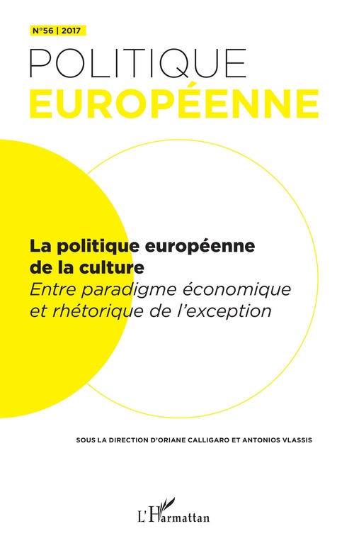 Couverture ebook de La politique européenne de la culture, de Revue politique européenne
