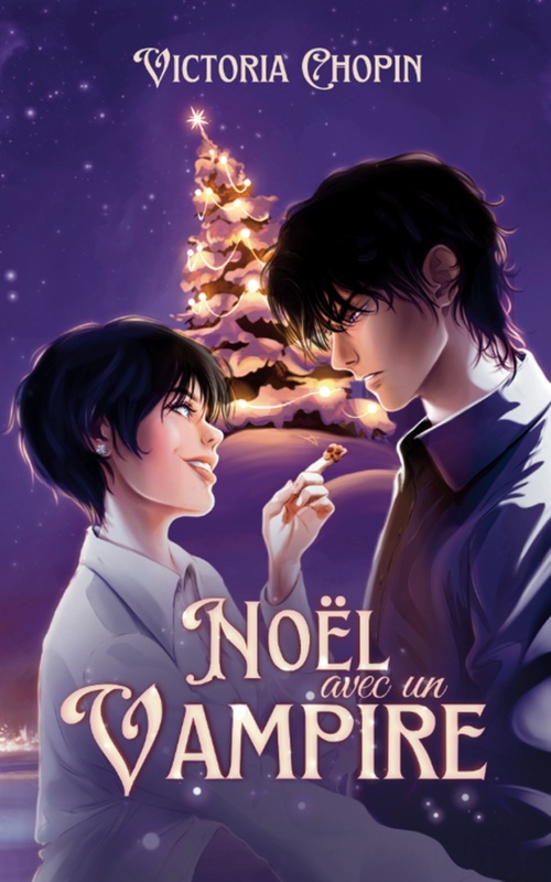 Couverture ebook de Noël avec un vampire, de Victoria Chopin