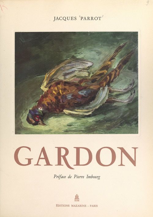 ebook cover of Gardon, by Jacques Parrot