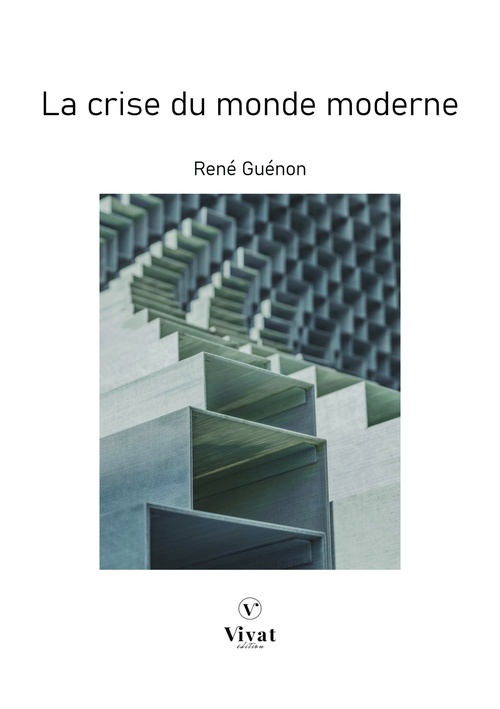 ebook cover of La crise du monde moderne, by René Guénon