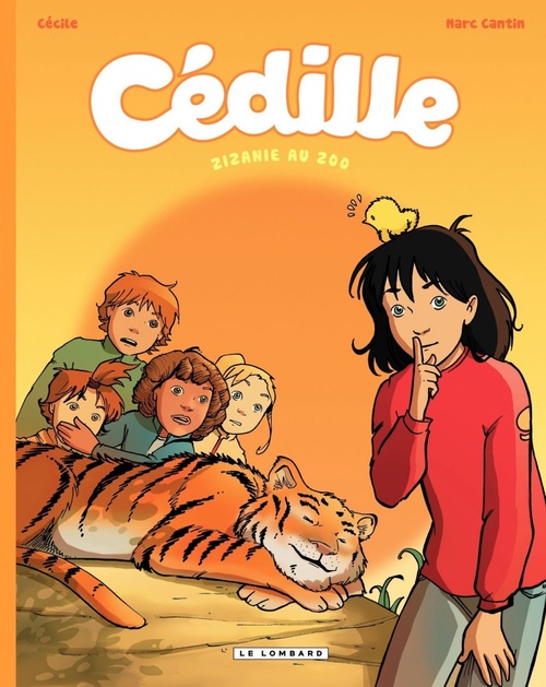 Couverture ebook de Cédille - Tome 1 - Zizanie au zoo, de Marc Cantin, Cécile