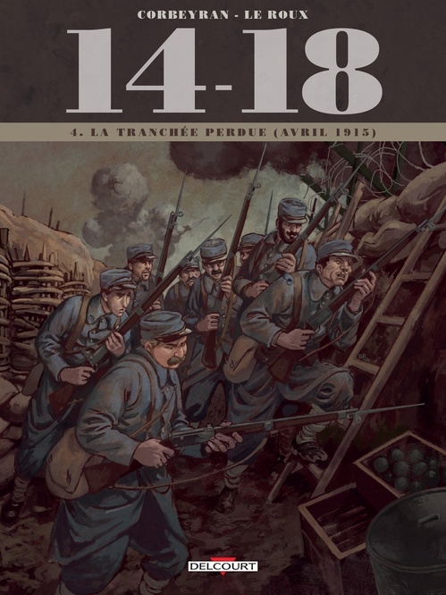 Couverture ebook de 14 - 18 T04 - La tranchée perdue (avril 1915), de Eric Corbeyran