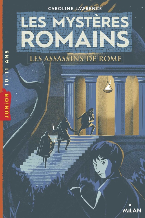 ebook cover of Les mystères romains, Tome 04, by Caroline Lawrence