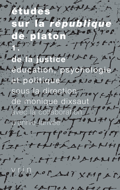 ebook cover of Études sur la République de Platon, vol. 1, by