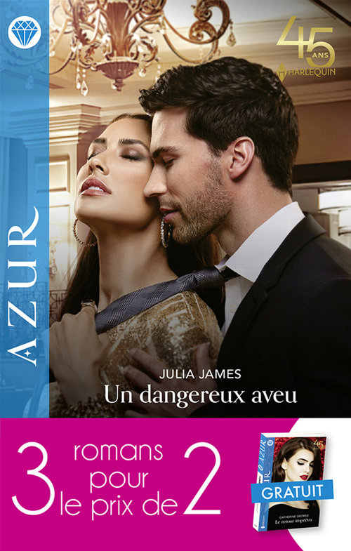 ebook cover of Pack 3 pour 2 Azur - Juillet 2023, by Catherine George, Julia James, Lynne Graham