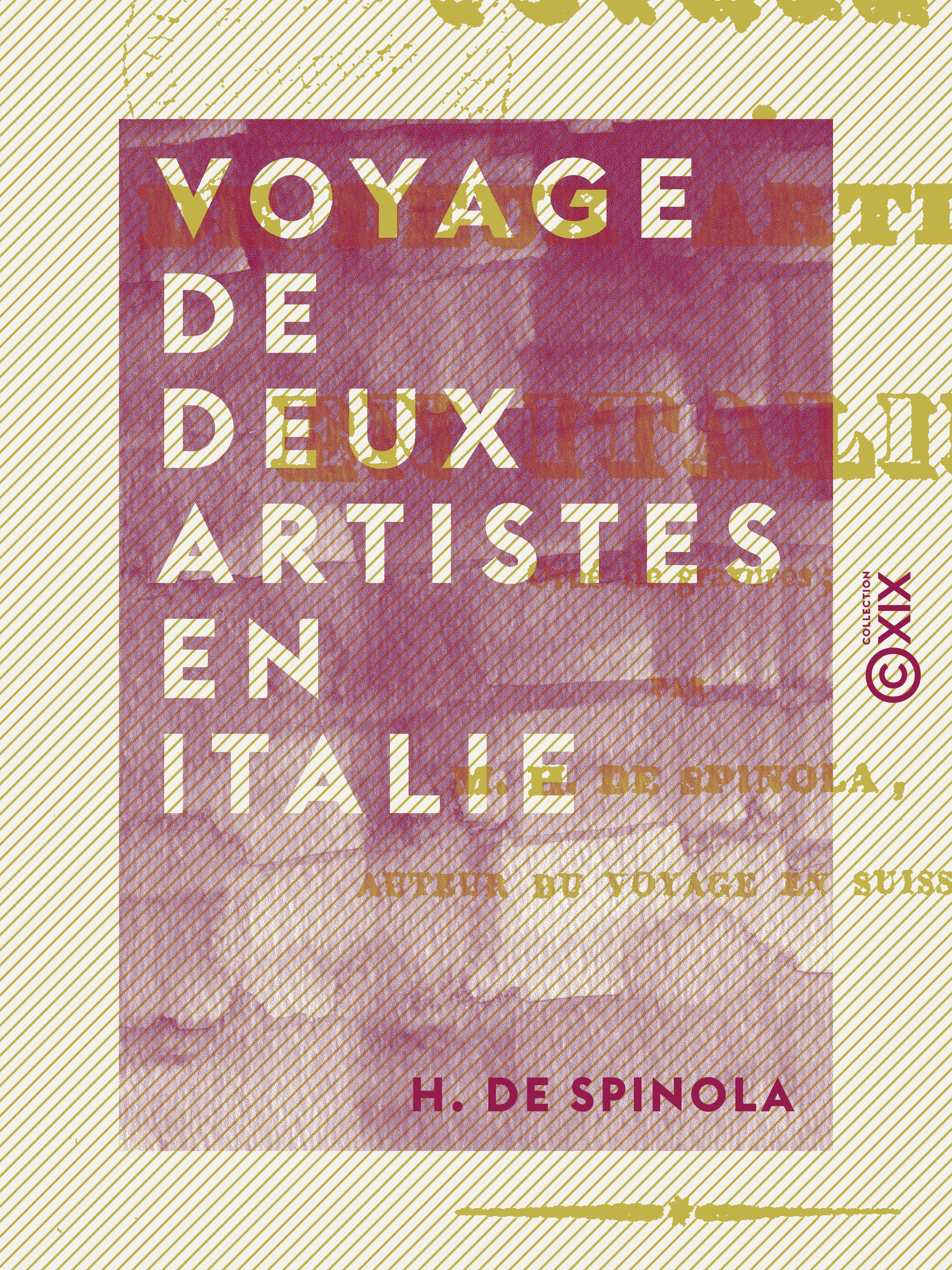 ebook cover of Voyage de deux artistes en Italie, by H. De Spinola