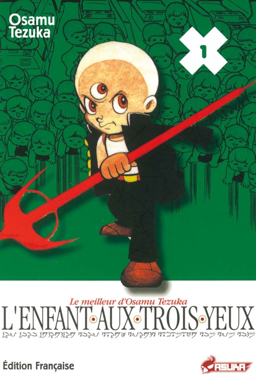ebook cover of L'enfant aux trois yeux T01, by Tezuka Osamu