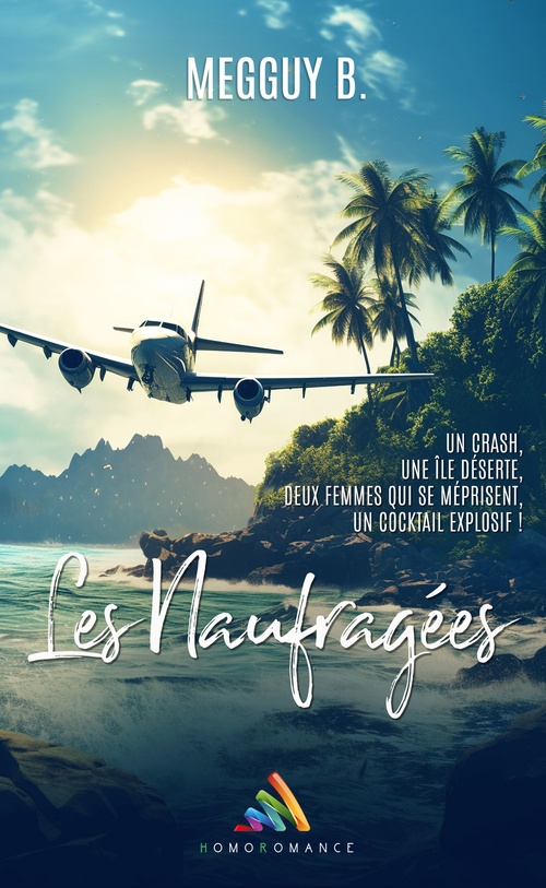 ebook cover of Les naufragées, by Megguy B.