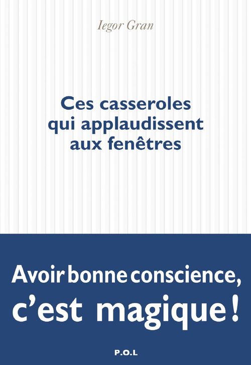 ebook cover of Ces casseroles qui applaudissent aux fenêtres, by Iegor Gran