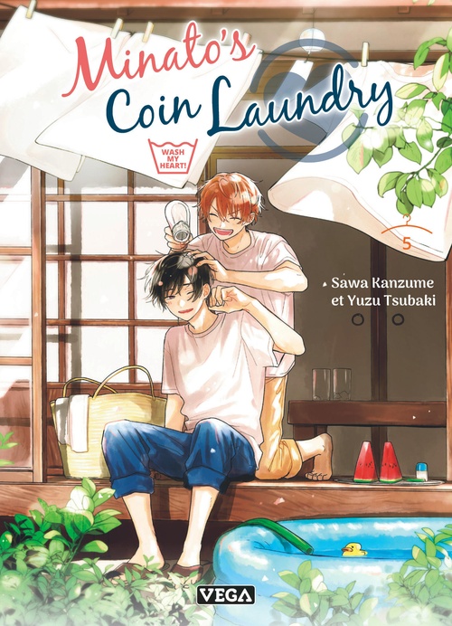 Couverture ebook de Minato's Coin Laundry  - Tome 5, de Tsubaki Yuzu