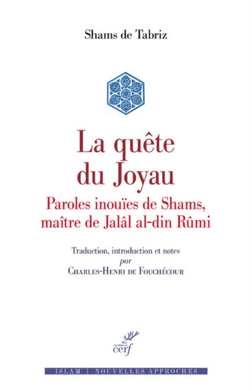 Couverture ebook de LA QUÊTE DU JOYAU, de Shams De Tabriz