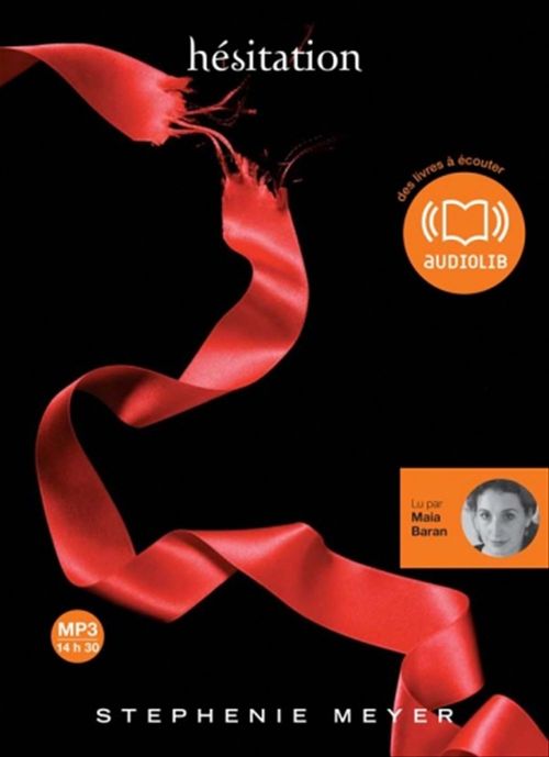 audiobook cover of Twilight 3 - Hésitation, by Stephenie Meyer