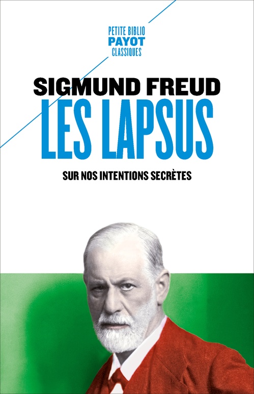 Couverture ebook de Les lapsus, de Sigmund Freud
