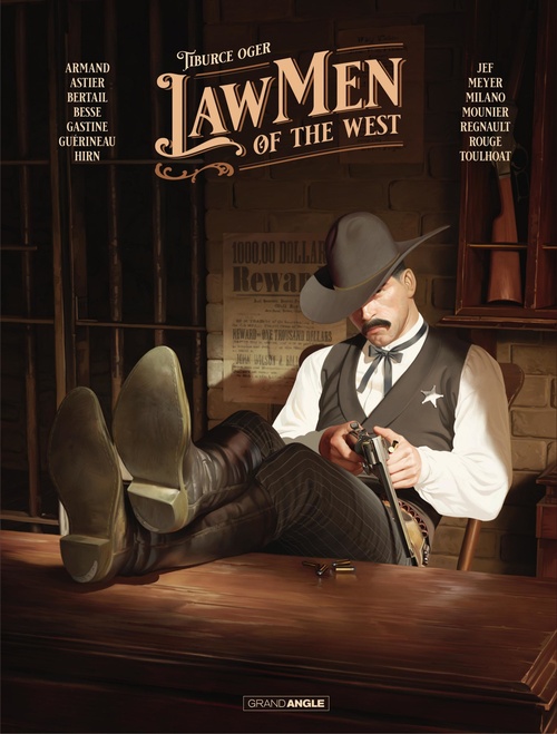 ebook cover of Collectif Western - Tome 4 - Lawmen of the West, by Tiburce Oger