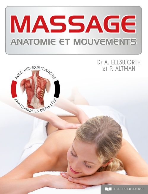Couverture ebook de Massage : anatomie et techniques, de Peggy Altman, Abby Ellsworth