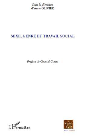 Couverture ebook de Sexe, genre et travail social, de Anne Oolivier