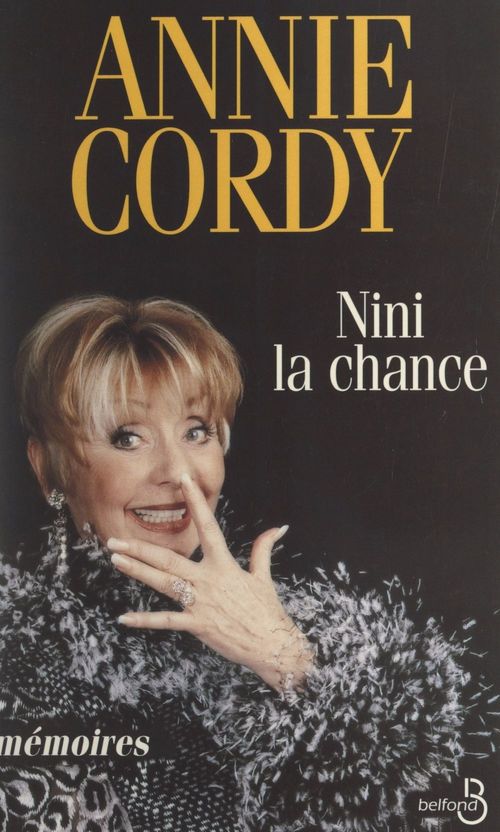 ebook cover of Nini la chance, by Annie Cordy