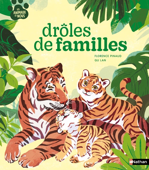 ebook cover of Drôles de familles, by Florence Pinaud