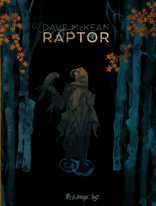 ebook cover of Raptor, by Dave Mckean