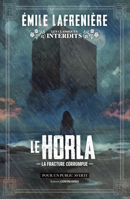 ebook cover of Le Horla, by Emile Lafrenière