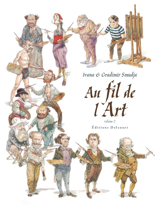 ebook cover of Au fil de l'art T02, by Gradimir Smudja