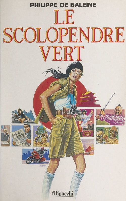 ebook cover of Le scolopendre vert, by Philippe de Baleine