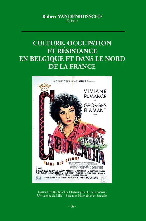 ebook cover of Culture, occupation et résistance en Belgique et dans le nord de la France, by Robert Vandenbussche