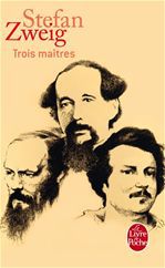 Couverture ebook de Trois maîtres, de Stefan Zweig