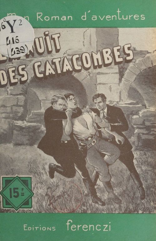 Couverture ebook de La nuit des catacombes, de Leo Gestelys