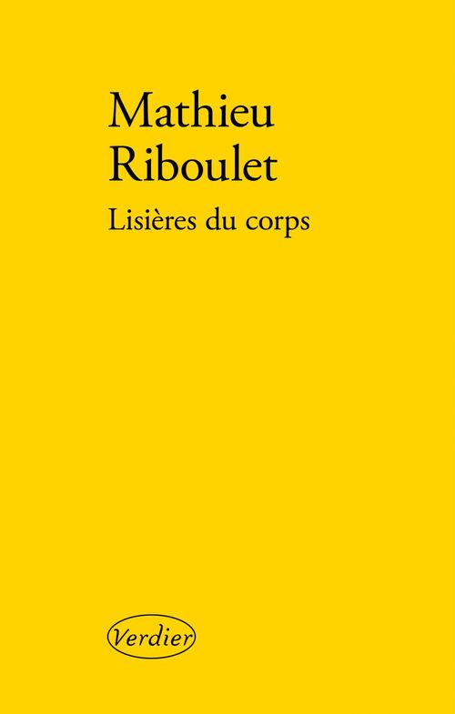 Couverture ebook de Lisières du corps, de Mathieu Riboulet