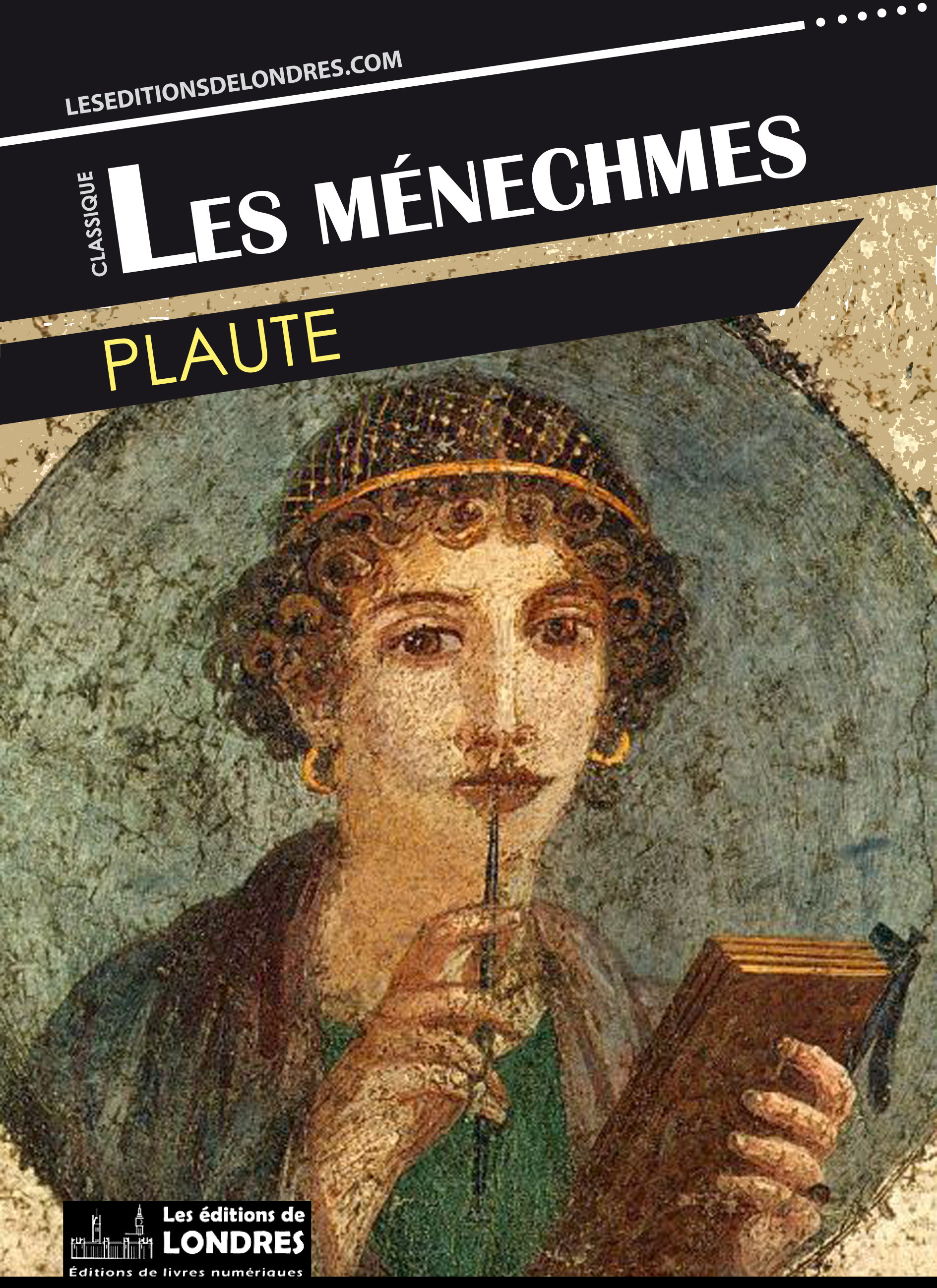 Couverture ebook de Les Ménechmes, de Plaute