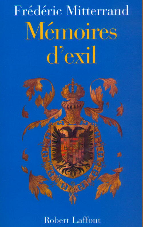 Couverture ebook de Mémoires d'exil, de Frédéric Mitterrand