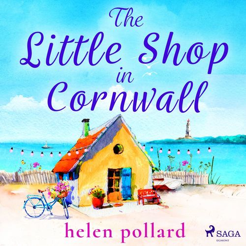 audiobook cover of The Little Shop in Cornwall, by Helen Pollard