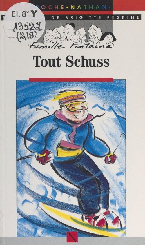 Couverture ebook de Tout schuss, de Brigitte Peskine