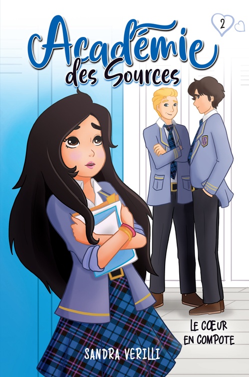 Couverture ebook de Le coeur en compote, de Sandra Verilli
