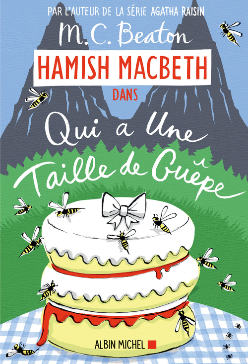 ebook cover of Hamish Macbeth 4 - Qui a une taille de guêpe, by M. C. Beaton