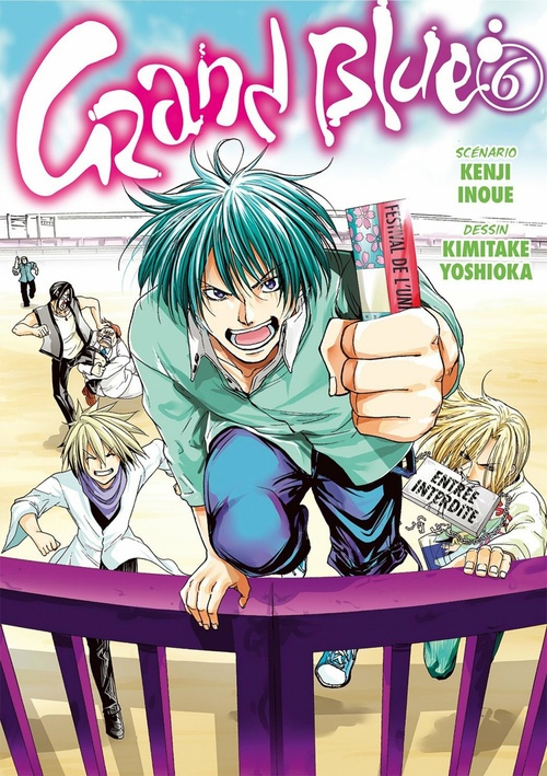 Couverture ebook de Grand Blue - Tome 6, de Kenji Inoue