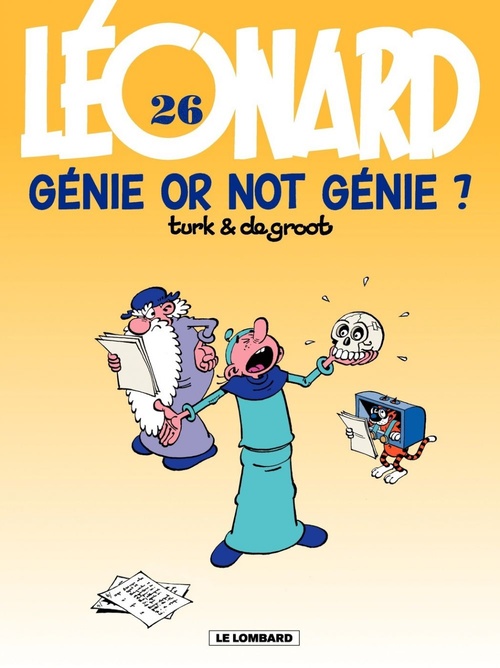 ebook cover of Léonard - Tome 26 - Génie or not génie ?, by Bob de Groot, Turk
